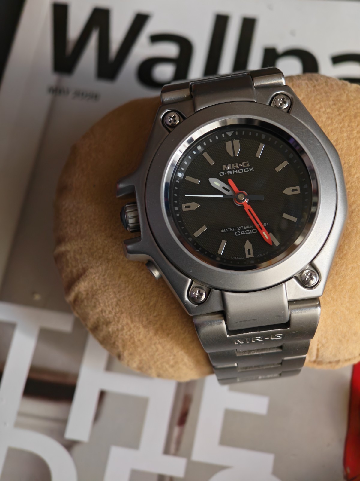 Rare Vintage 1997 Casio G-Shock MRG-120 Analog Steel Men’s Watch – FULLY SERVICE