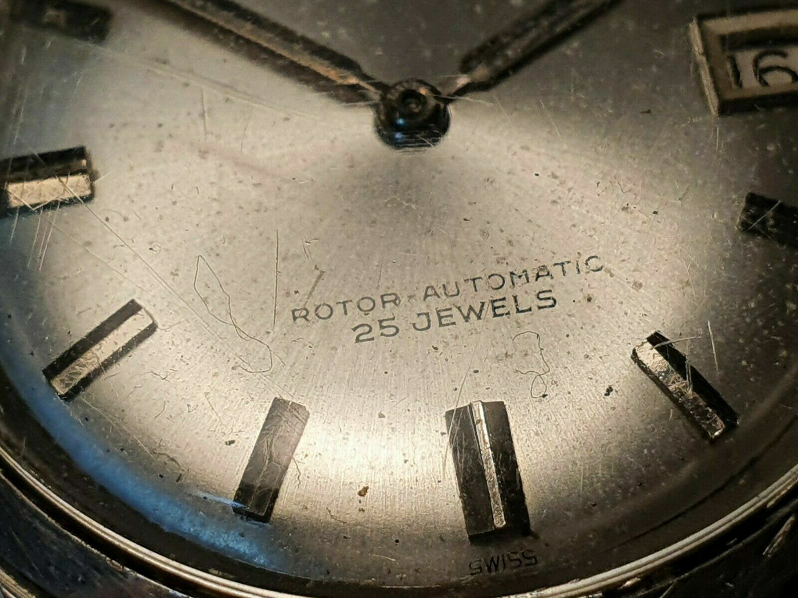 Vintage ENICAR watch cal 1145 automatic ref 125/007 needs attention