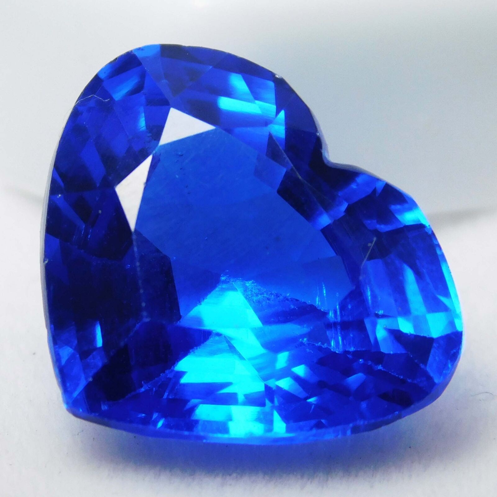 11 Ct NATURAL Tanzanite BLUE Heart Shape Certified Loose Gemstones