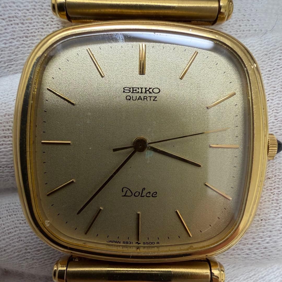 W.026 [Watch] SEIKO Dolce, with company name engraved, gift item, Tokyo Electric