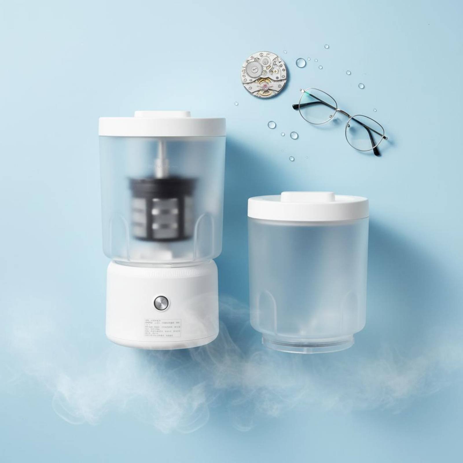 Automatic Watch Cleaning Machine Portable Watchmaker Cleaning Kit Soft Bristles