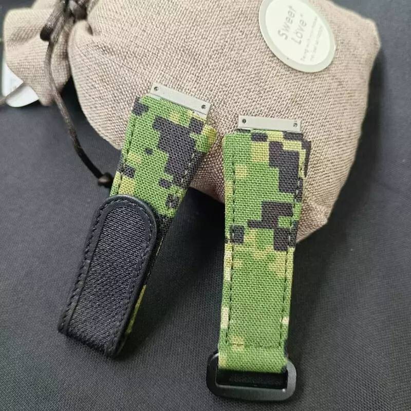 Customized Camouflage Nylon Watch Band Strap Fits Richard Mille RM11 RM030 RM055