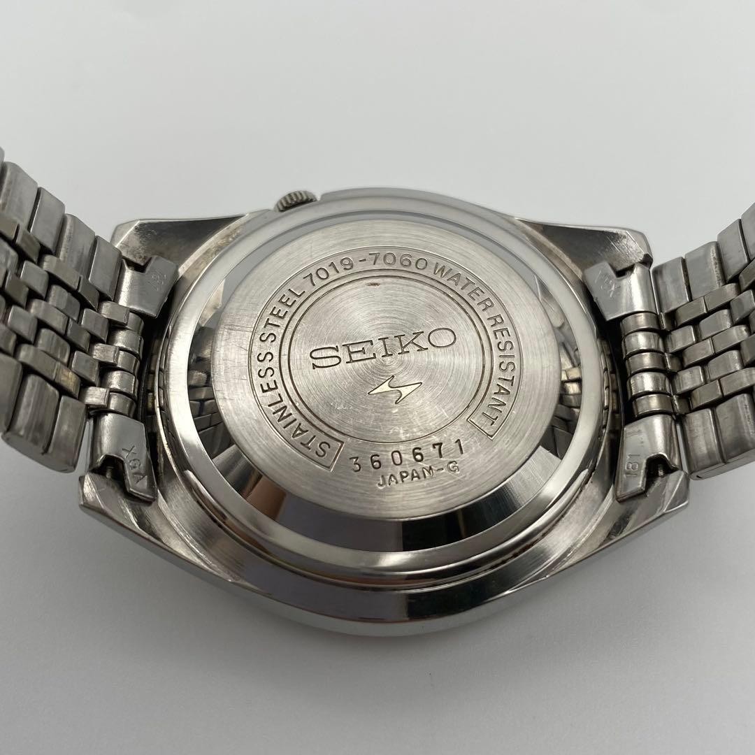 Working SEIKO 5 ACTUS 7019-7060 Men Watch Automatic