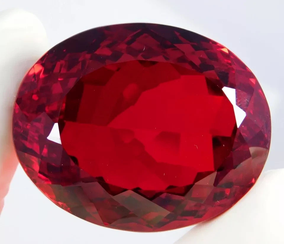 AGL Certified Natural 800 Ct Brazilian Red Topaz Oval Shape Loose Gemstone