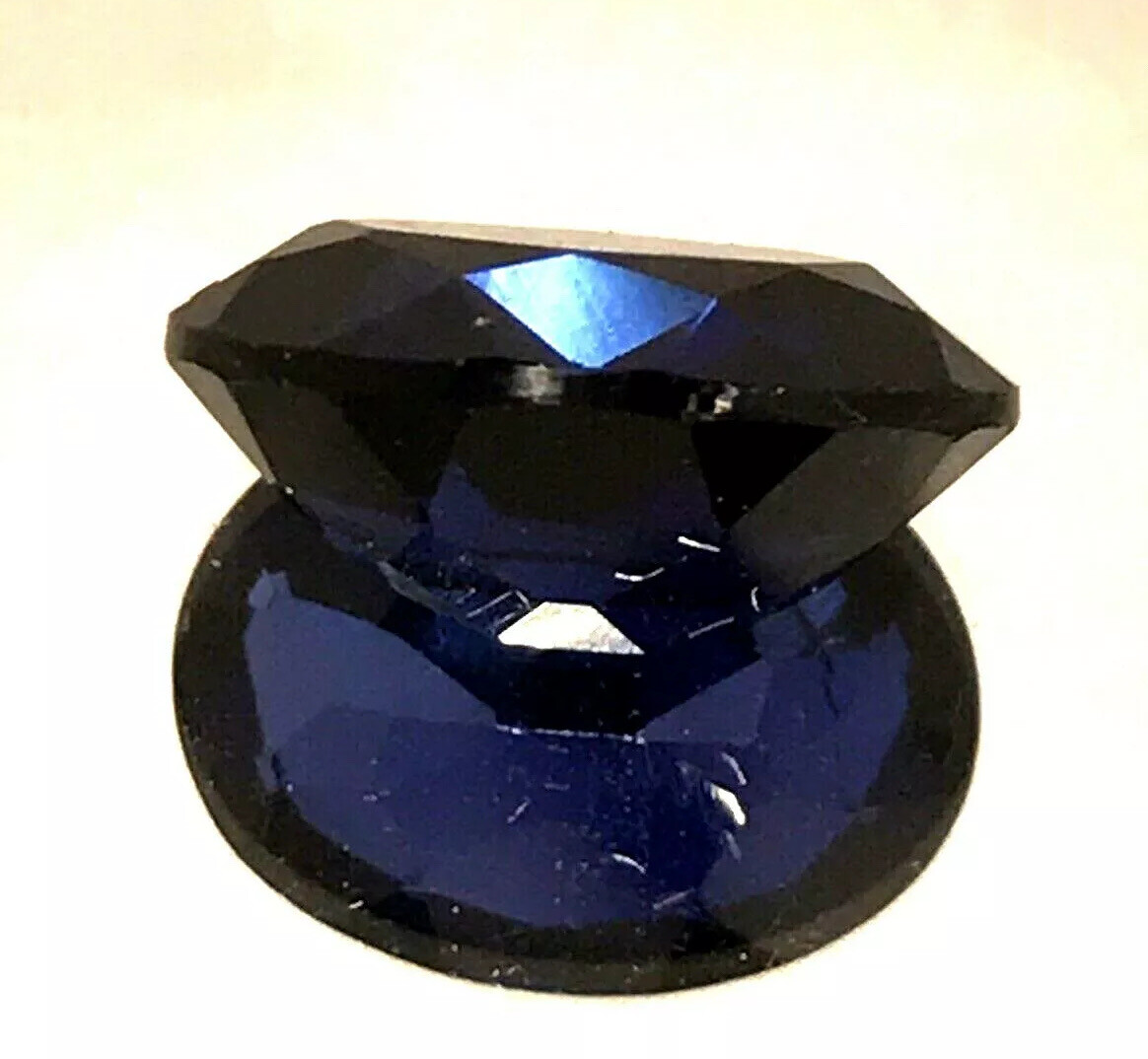 5.50 Ct Natural Blue Sapphire, Excellent Oval Cut , SI Clarity,9 mohs