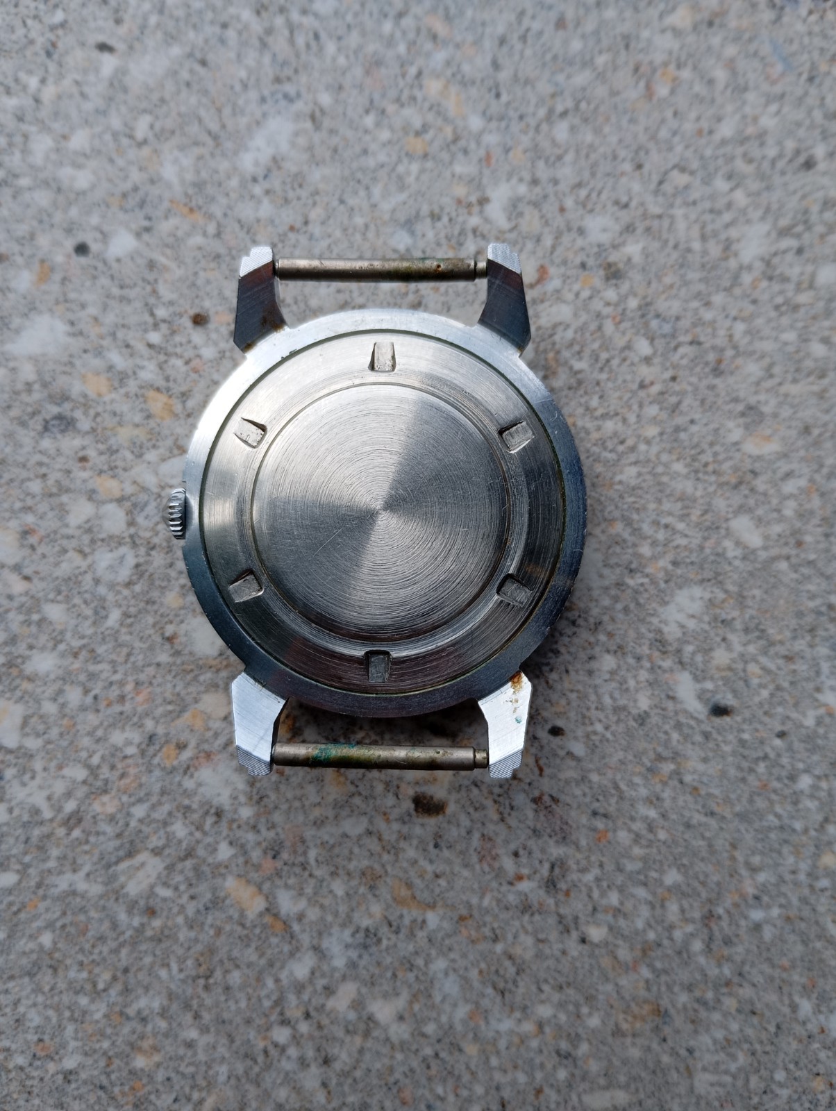 Kirovskie USSR Vintage Space Age Watch — Rare Red Sector Dial