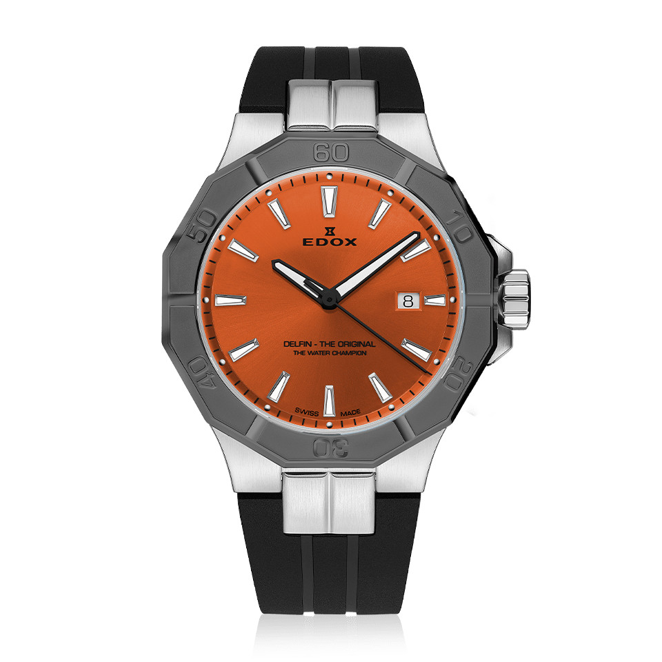 Edox Men’s Delfin The Original 43mm Quartz Watch 53021-3GCA-OINO