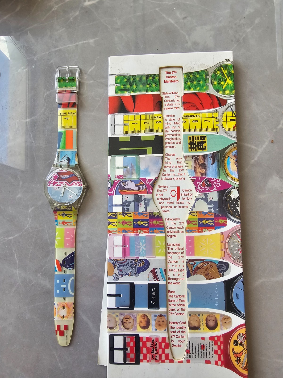Vintage Swatch GZ177 “Lots of Swatch” Club Special 2002 – NOS Full Set MINT