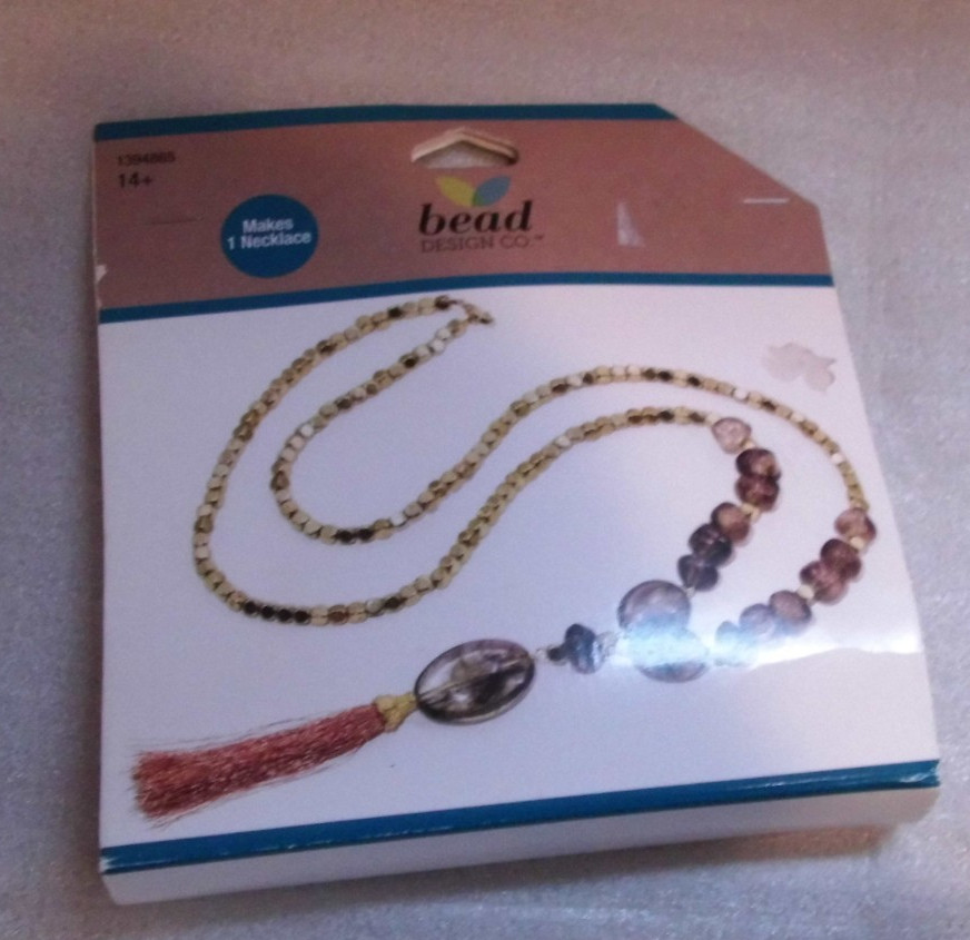 Bead Design Company #1394865 DIY Jewelry Kit – Make Your Own Necklace -See Below