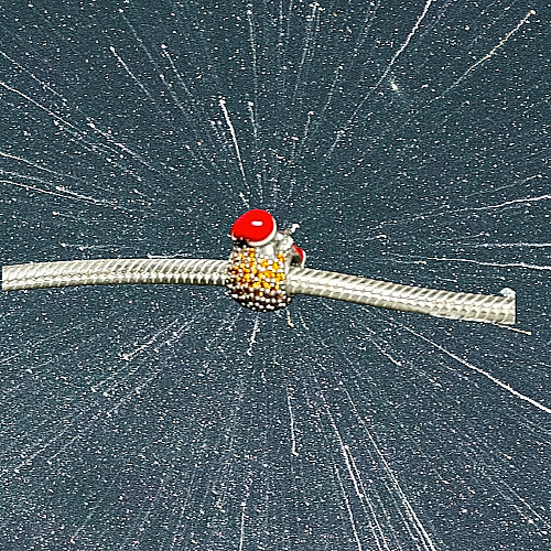 Christmas charm for bracelet in 925 sterling silver – elegance for all ages