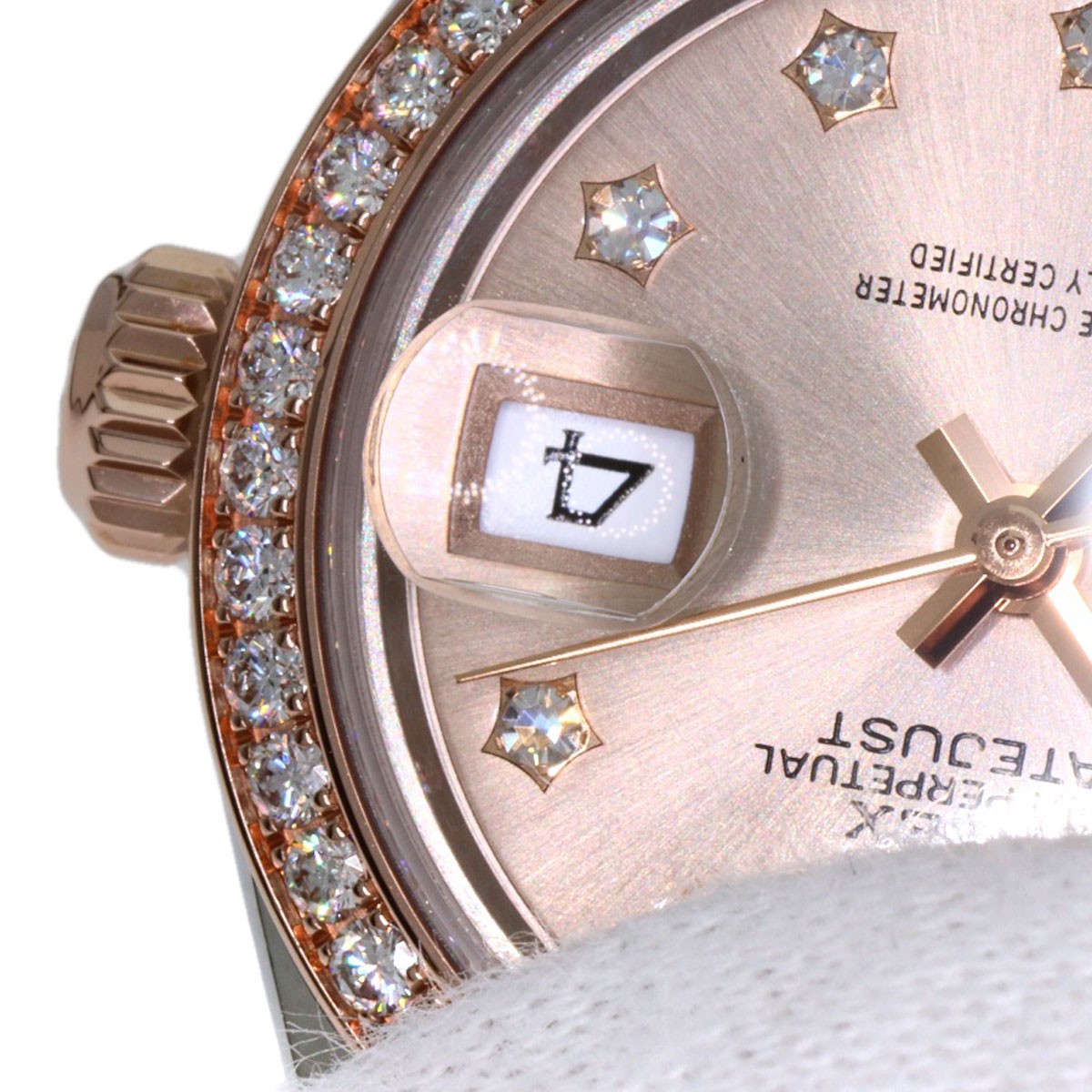 ROLEX Datejust 9P Star Diamond IX Diamond Watches 279381RBR Stainless Steel/…
