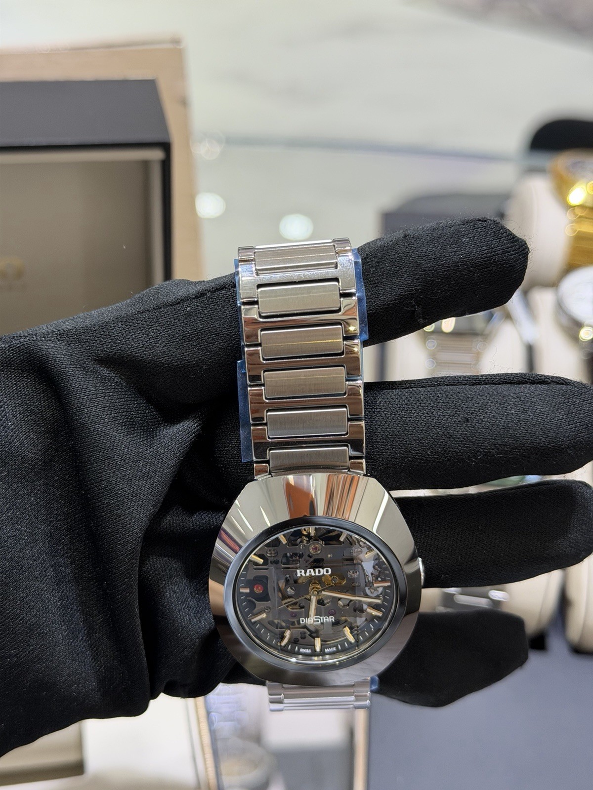 Rado DiaStar Original Skeleton Automatic Grey Dial Unisex Watch R12162153