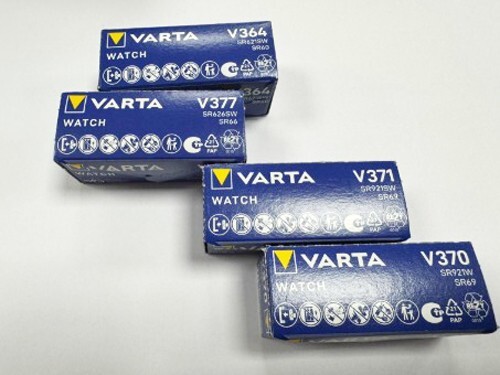 Single Genuine Varta/Renata Watch Battery -all models