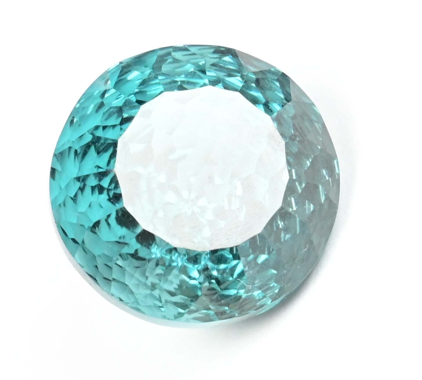 26.65 Ct Natural Greenish Neon Blue Paraiba Tourmaline Flawless Loose Gemstone