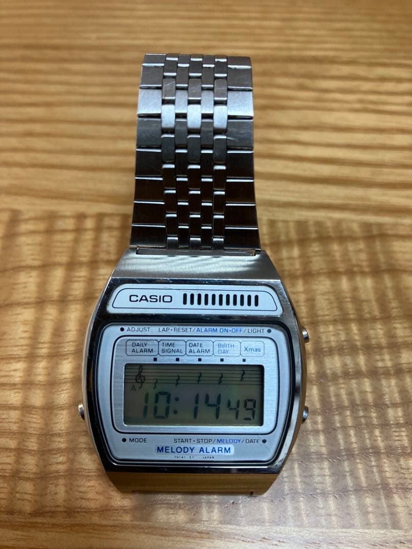 CASIO MELODY ALARM Digital Watch H104 Safe packing!