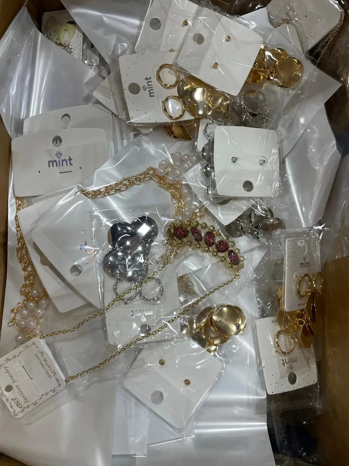 Lot Of 200 Pieces Of High Quality Fashion Jewelry – Original Retail Values To $9