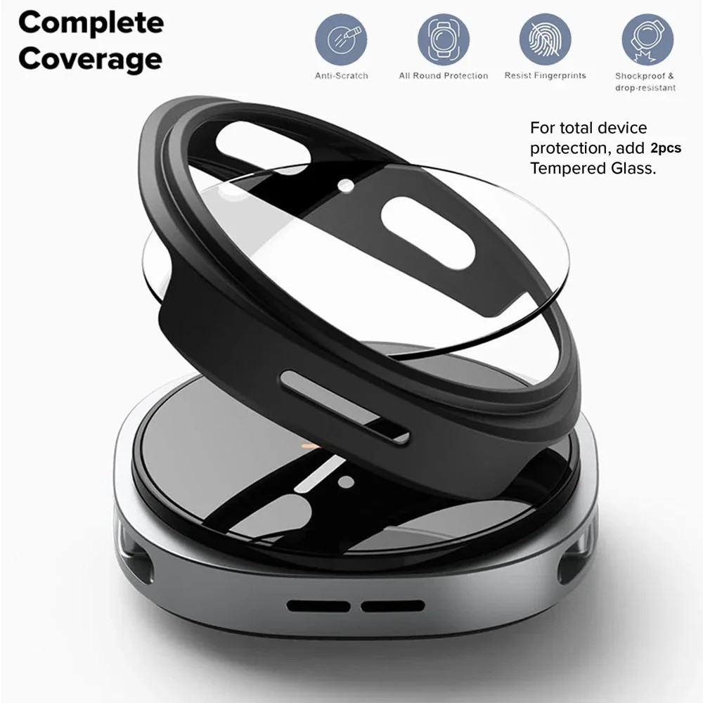 Milanese Loop Strap Watch Band + PC Case For Samsung Galaxy Watch 8 / 8 Classic
