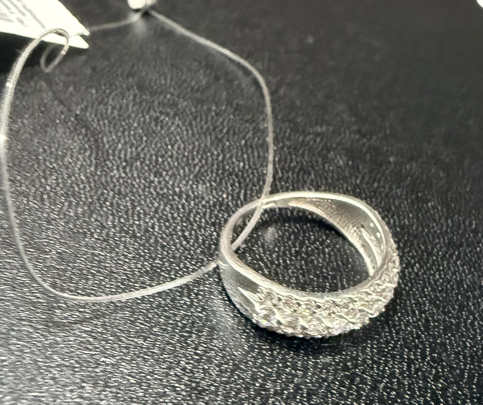 NEW 925 SILVER RUSSIAN RING size 5.5 5 16 JEWELRY CZ WOMEN GIRLS TOP BAND GIFT