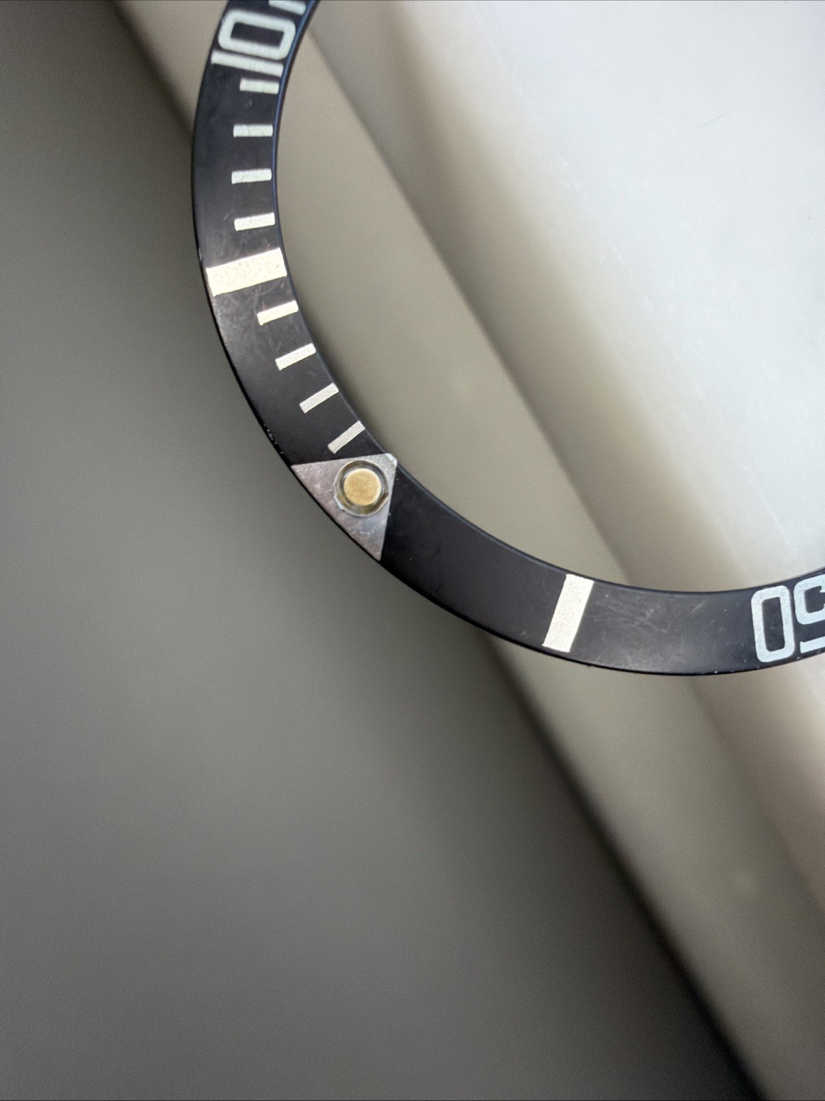 BEZEL INSERT FOR VINTAGE ROLEX SUB , 5513, 1680, 5512,