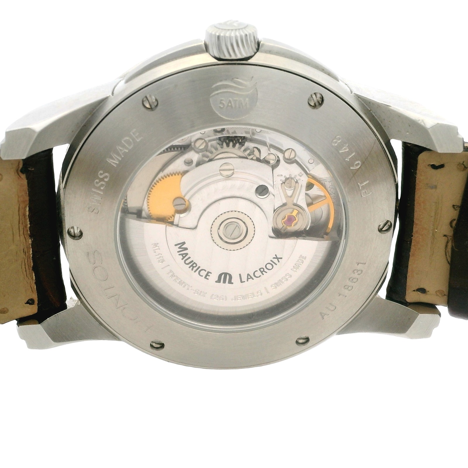 Maurice Lacroix PT-6148-SS001-130 Pontos Date 40mm Stainless Steel Watch