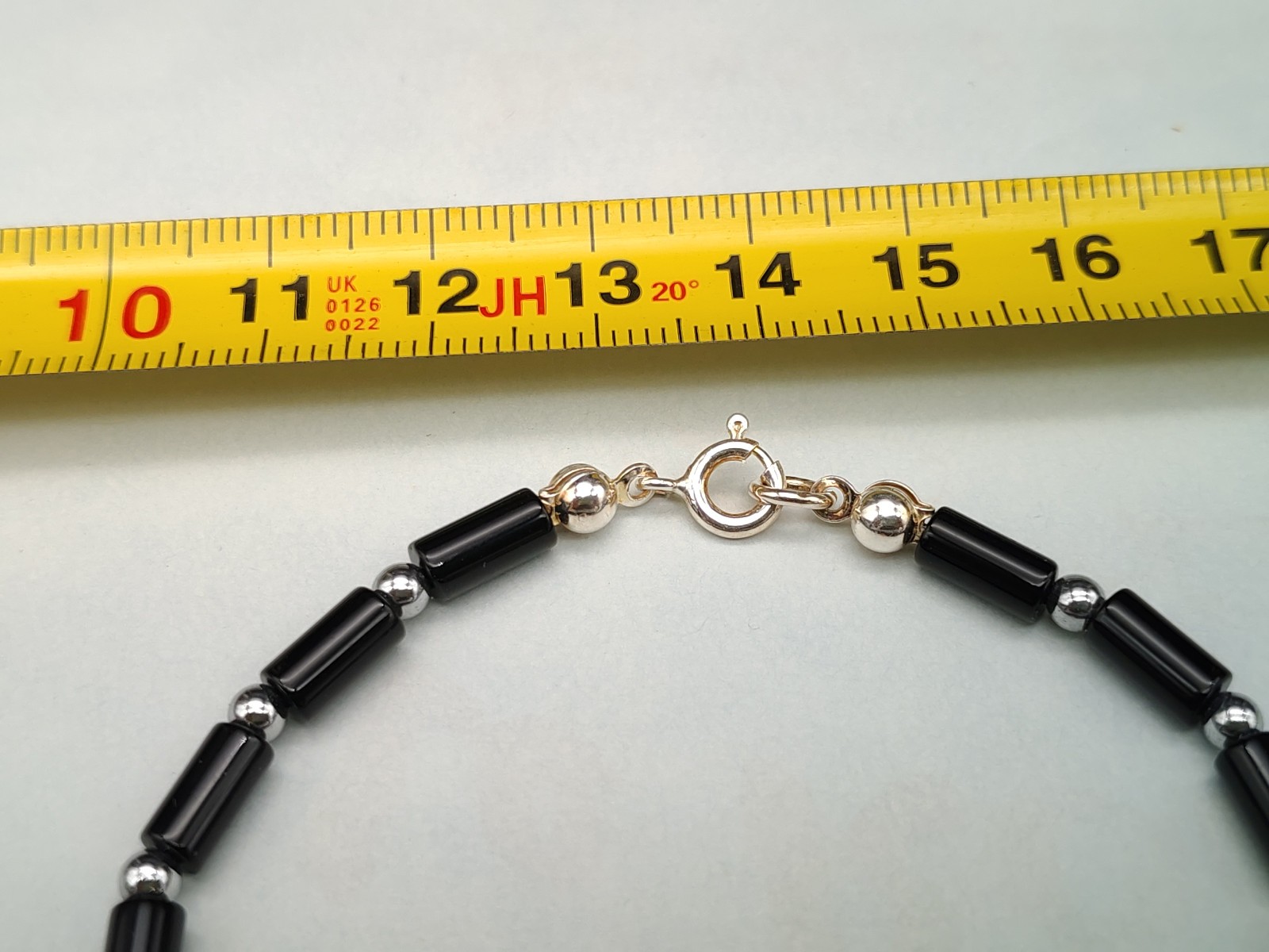 Men Women Black Onyx Real Coral Red Silver White 925 Bracelet