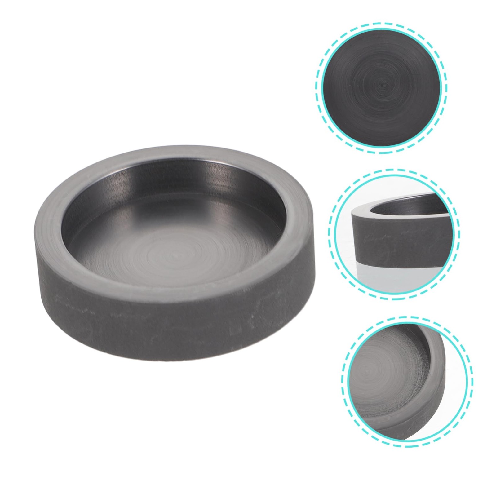 Graphite Ingot Mold Reusable 10Ml Casting Mold for Metal Melting and Smelting…