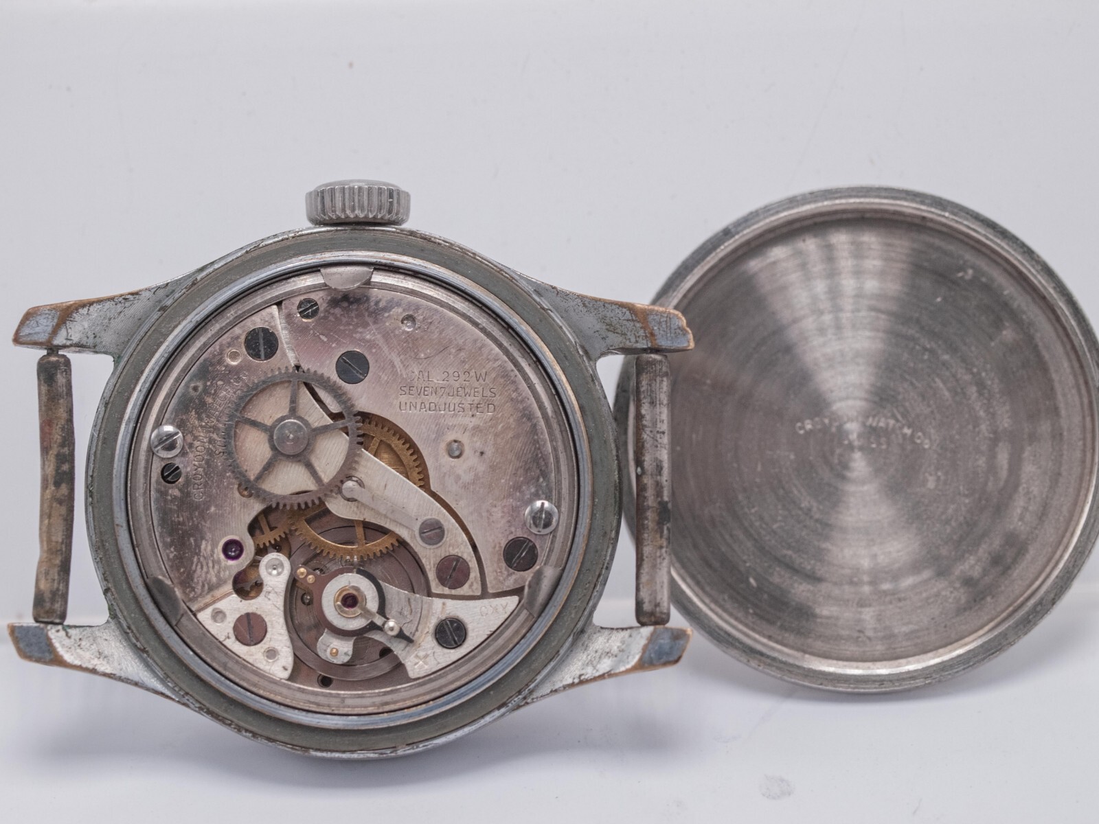 Runs AS-IS – 1950s Oris Men’s 31mm Watch Croyden 7j Cal. 292W