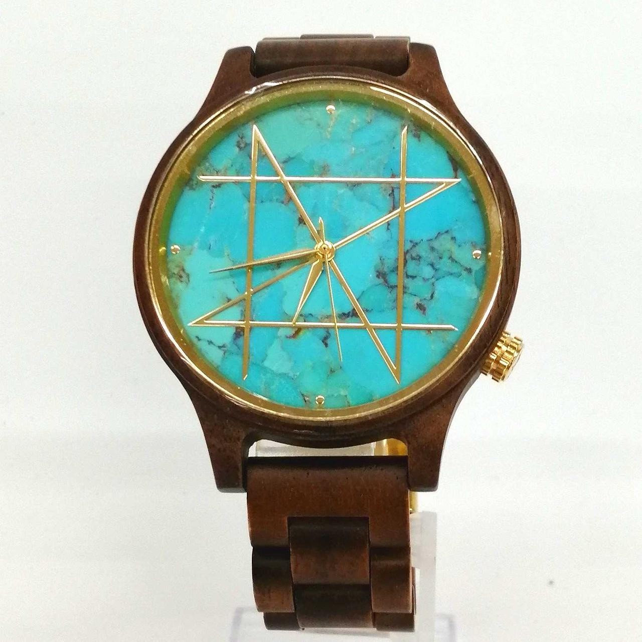 NOZ QTURQUOISEWAL quartz watch Authentic From Japan
