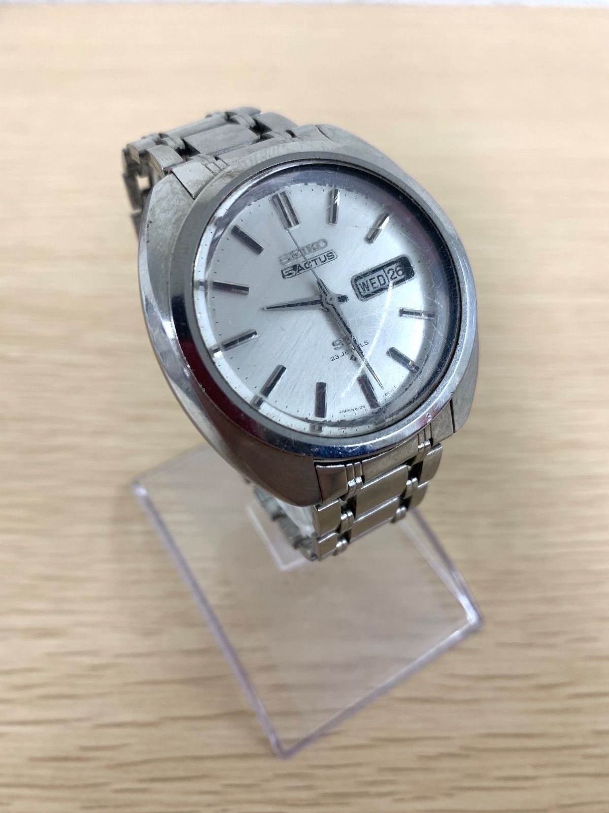 Rare Working SEIKO 5 ACTUS 23 Jewels Automatic Vintage Watch 2 1
