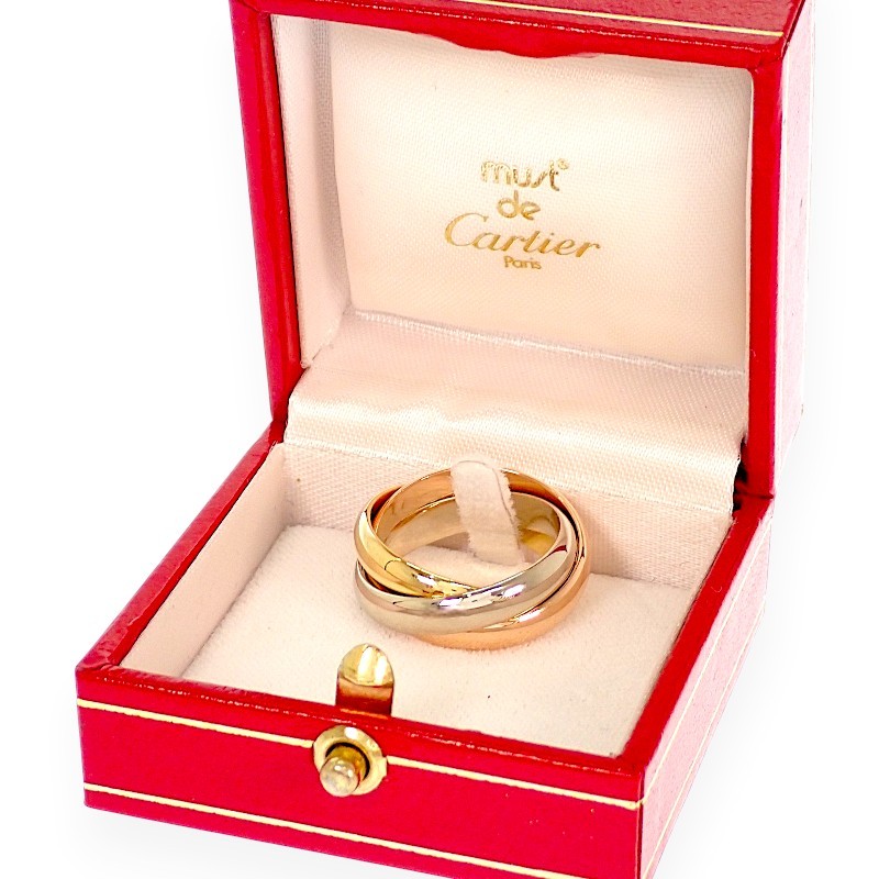 CARTIER #13(JP Size) ring K18 yellow gold/K18 Pink Gold Women