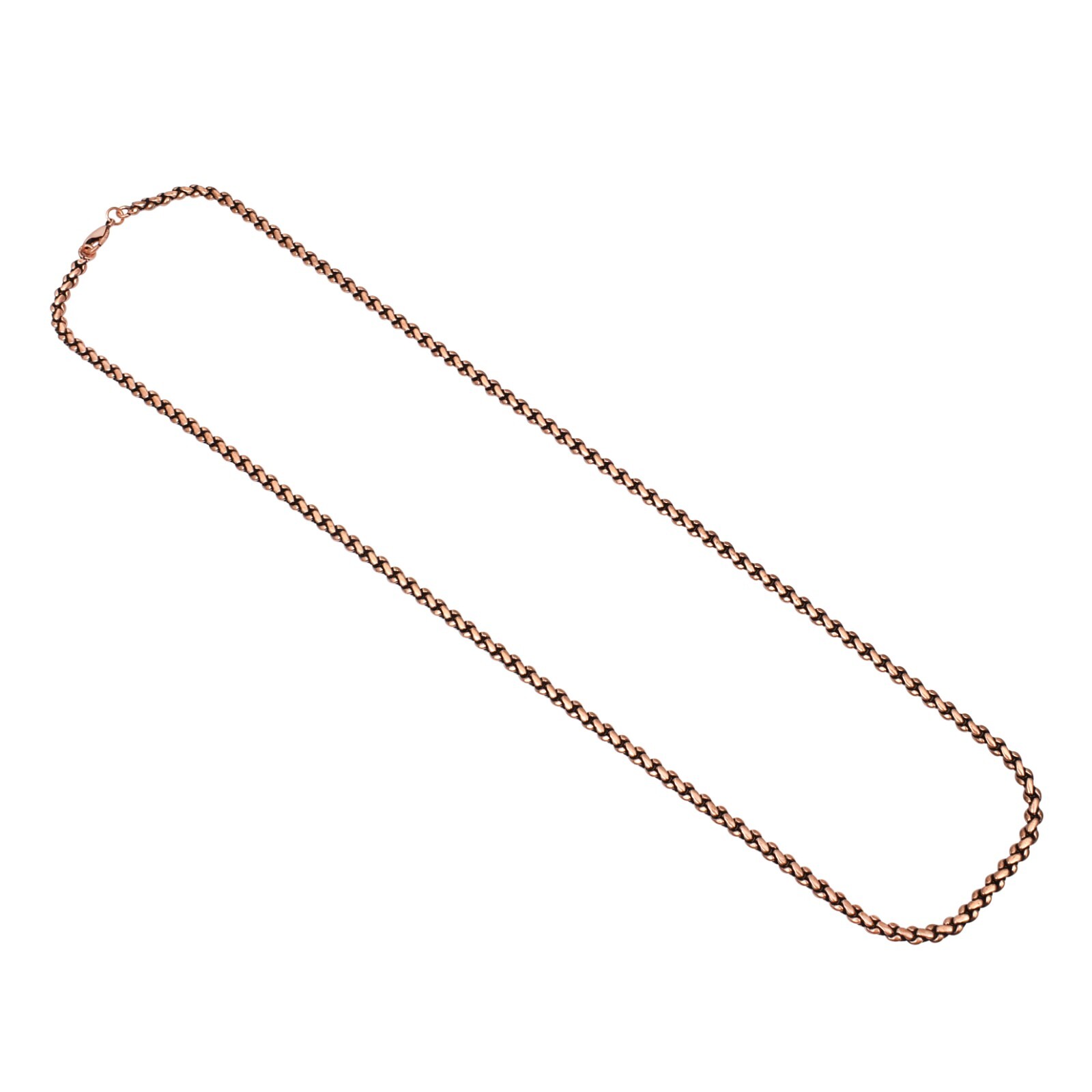 Pure Copper Rope Chain 100% Oxidized Handmade Necklace Gift For Jewelry RJ-018