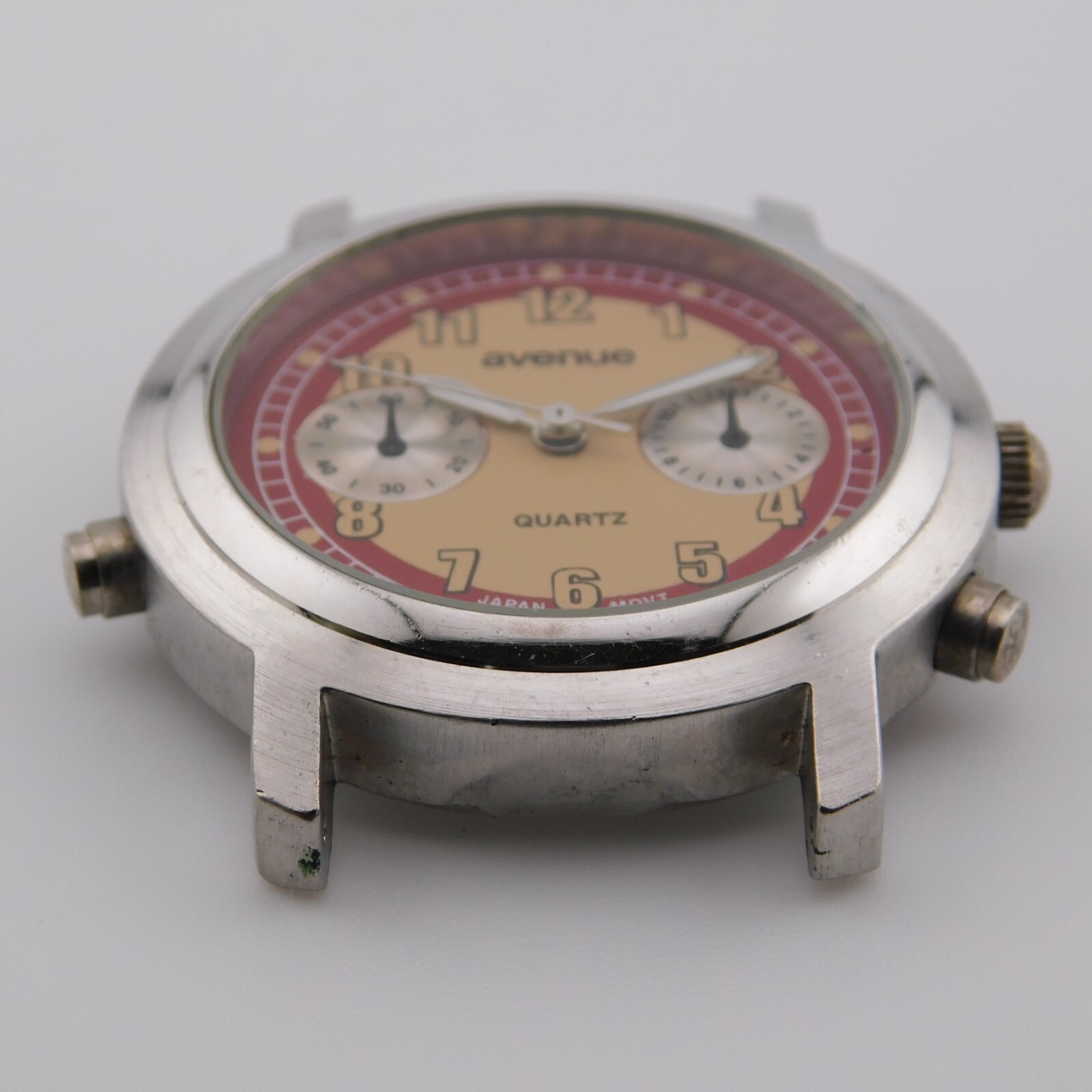 ACCUTIME WATCH CORP. avenue Quartz Analog Men’s Watch New Battery