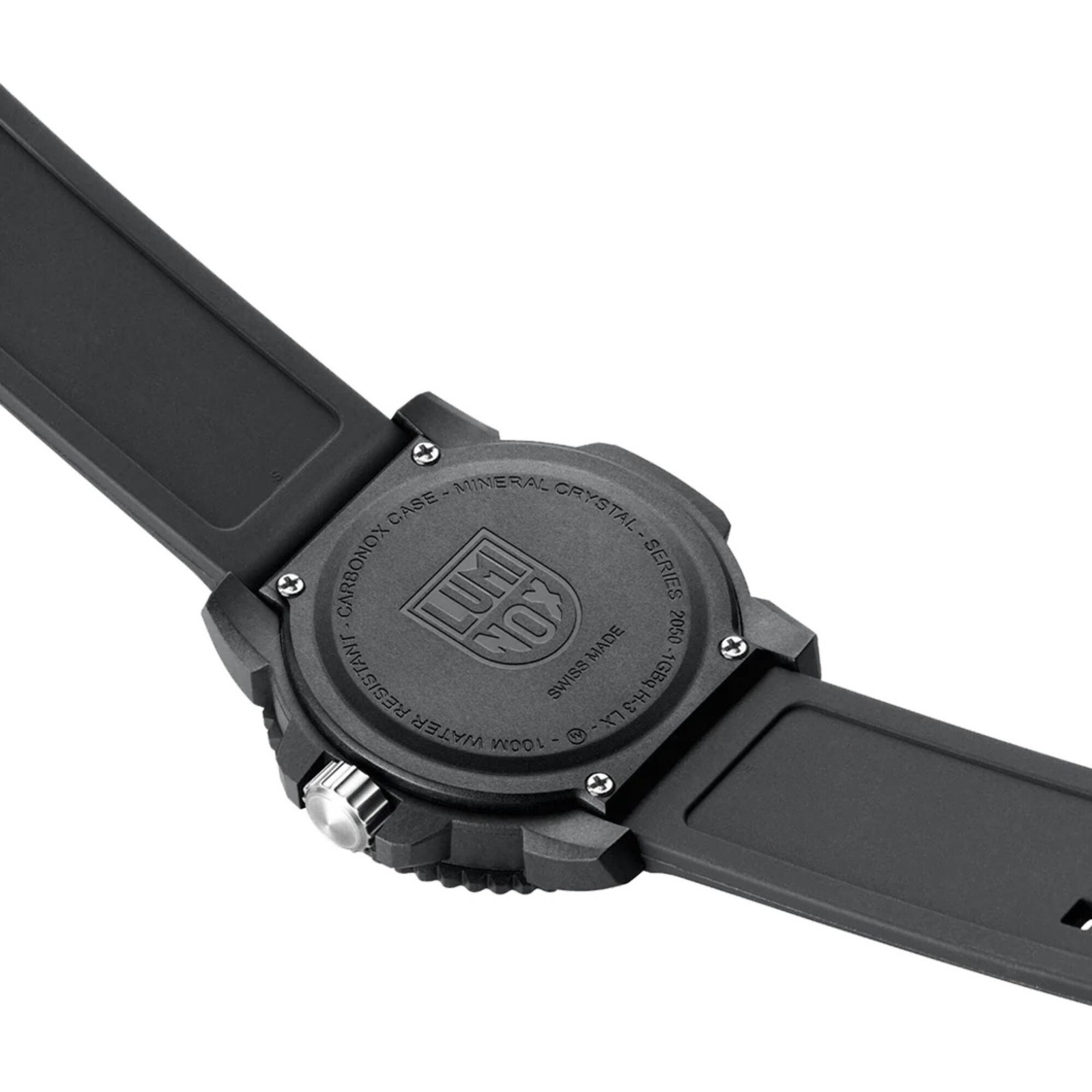 Luminox Men’s Watch G Sea Lion Quartz Green Dial Black Rubber Strap XS.2067.1