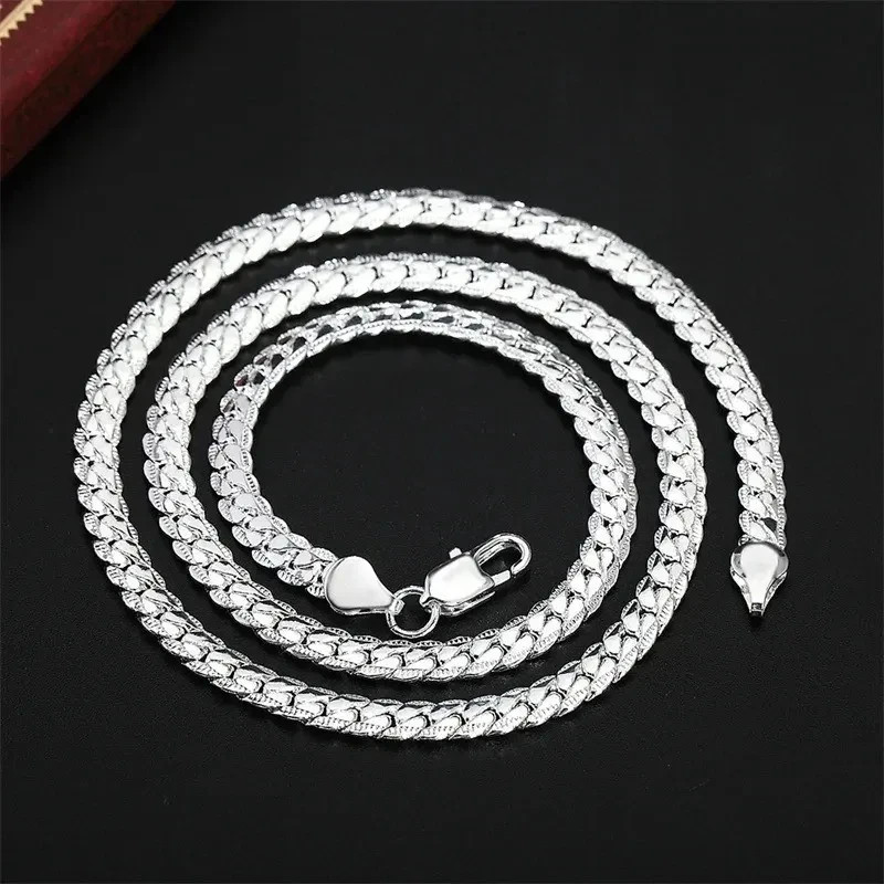 TU PUEDES Cadena De Plata 925 Para Hombre Lucir Elegante Y Atractivo