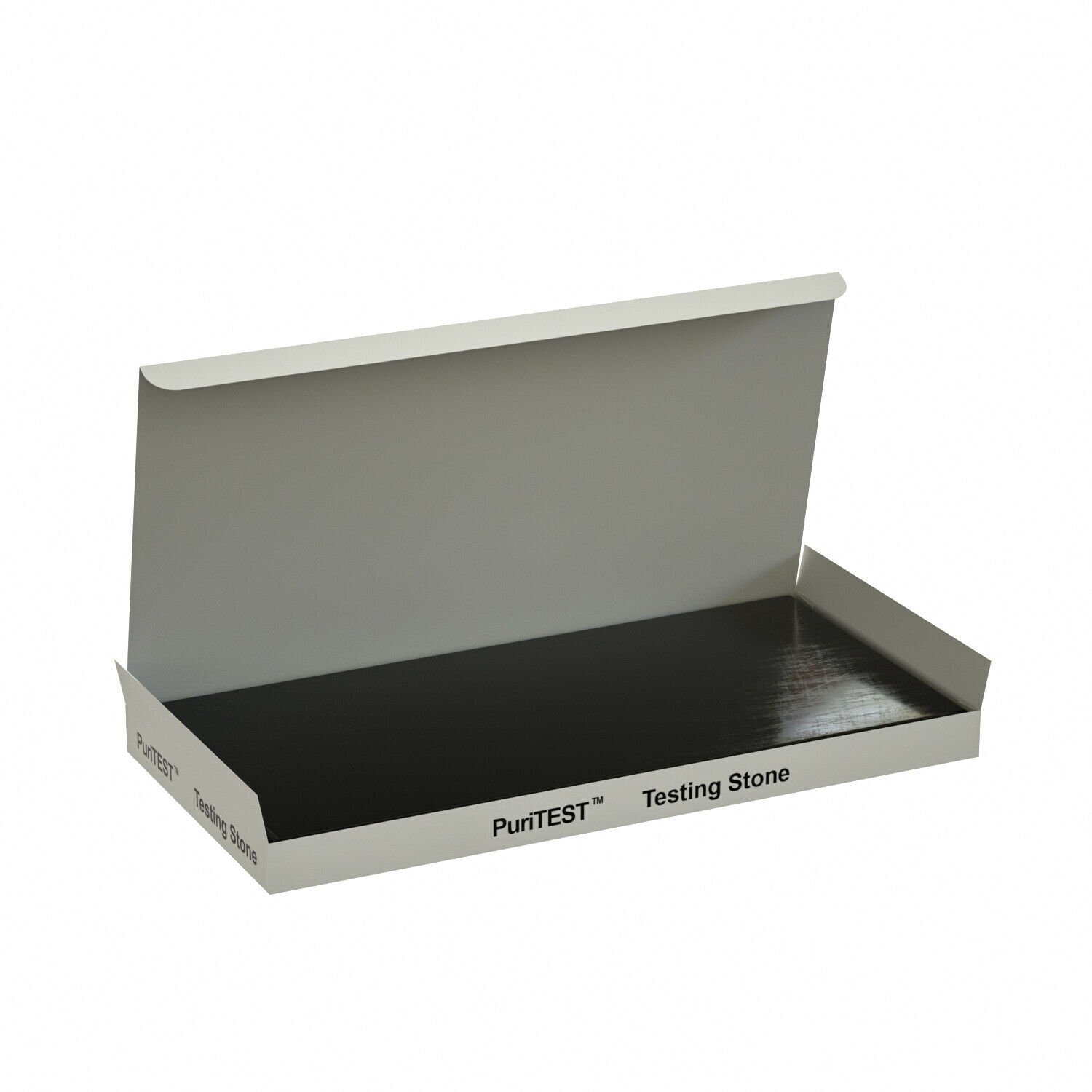 PuriTEST 6”x3” Scratch Stone Gold Silver Test Kit 10K 14K 18K 22K 24K Platinum