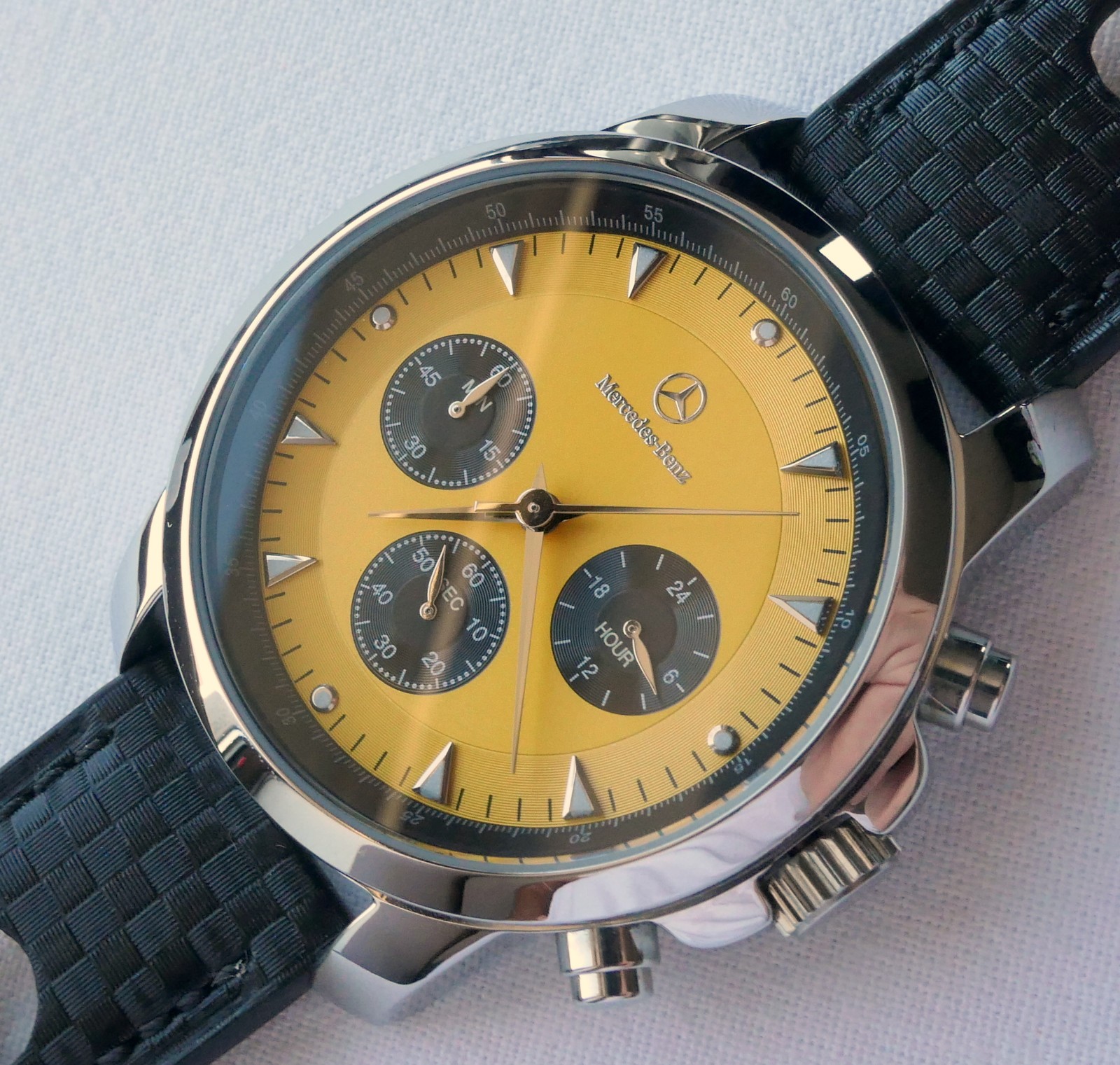 Mercedes Benz Classic Motorsport AMG DTM Racing Car Accessory Chronograph Watch