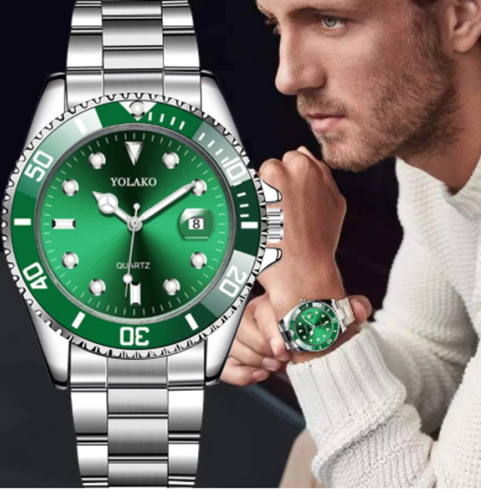 Classic Luxury Men’s Stainless Steel Casual Analog Date Quartz Wrist Watch UK