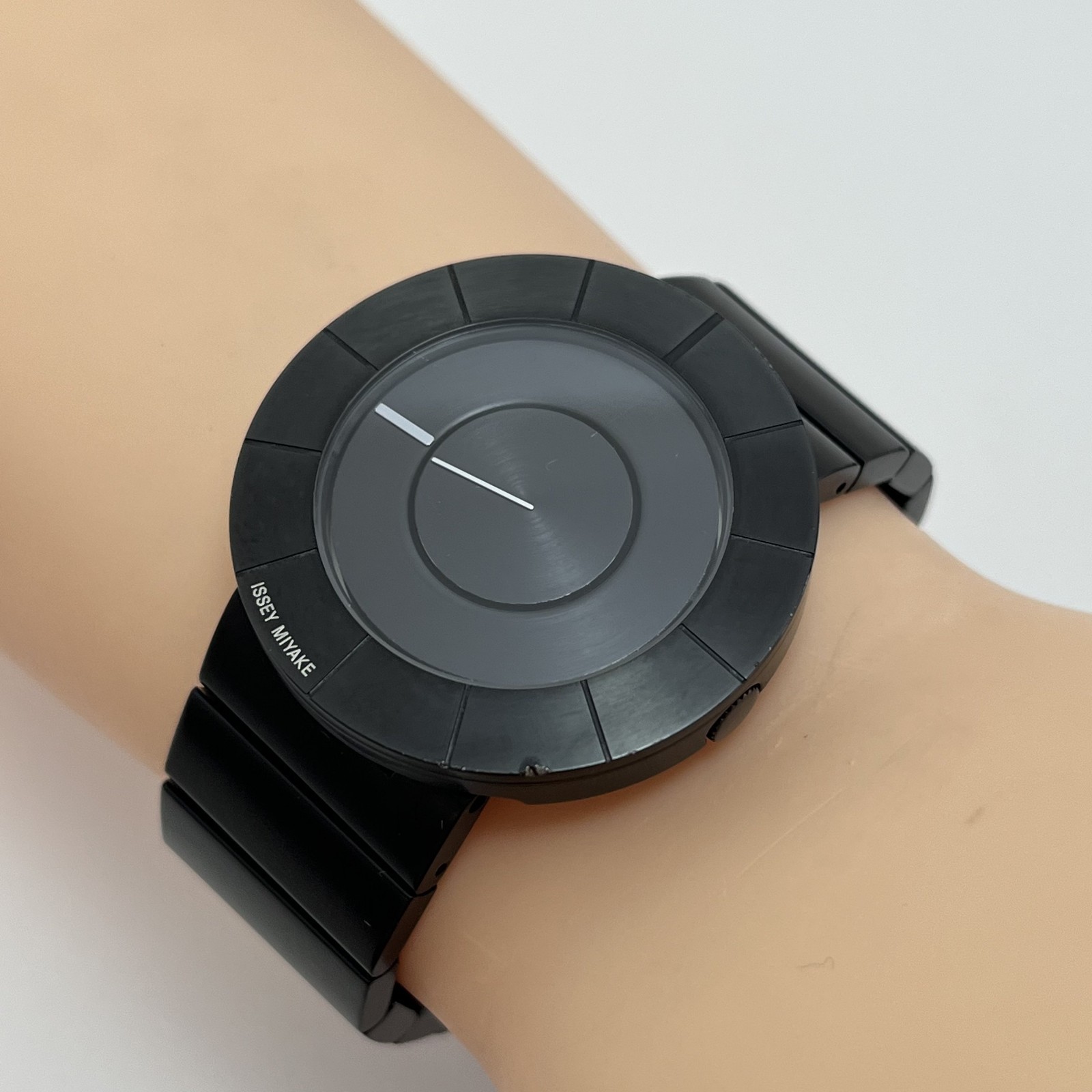 Seiko Issey Miyake TOKUJIN YOSHIOKA TO Black Quartz Japan Minimalist Watch#554B