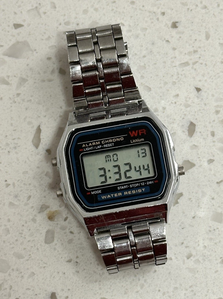 Casio Classic A158WA-1DF Wrist Watch for Men – Silver
