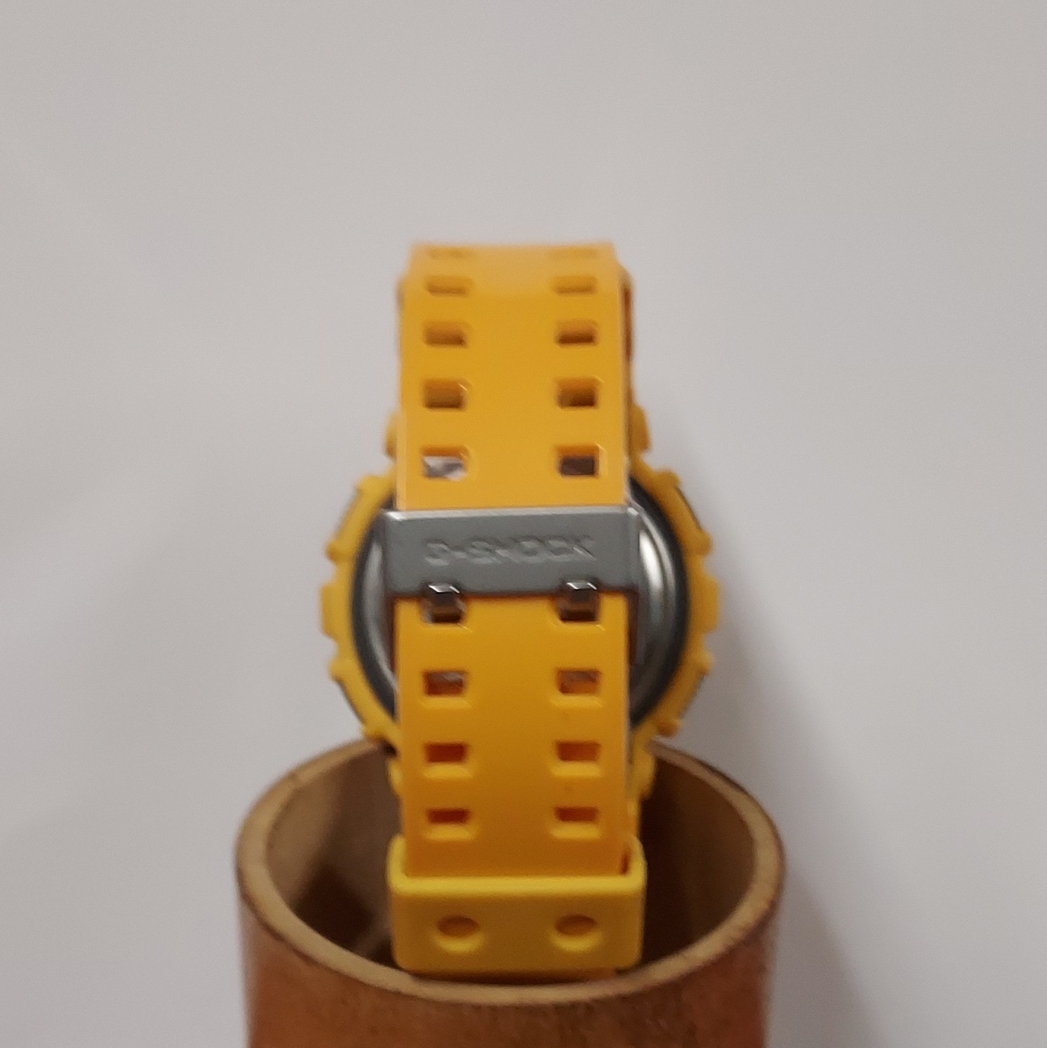 Casio G-SHOCK GA-100A Yellow Analog-Digital Quartz Shock Resist 200m
