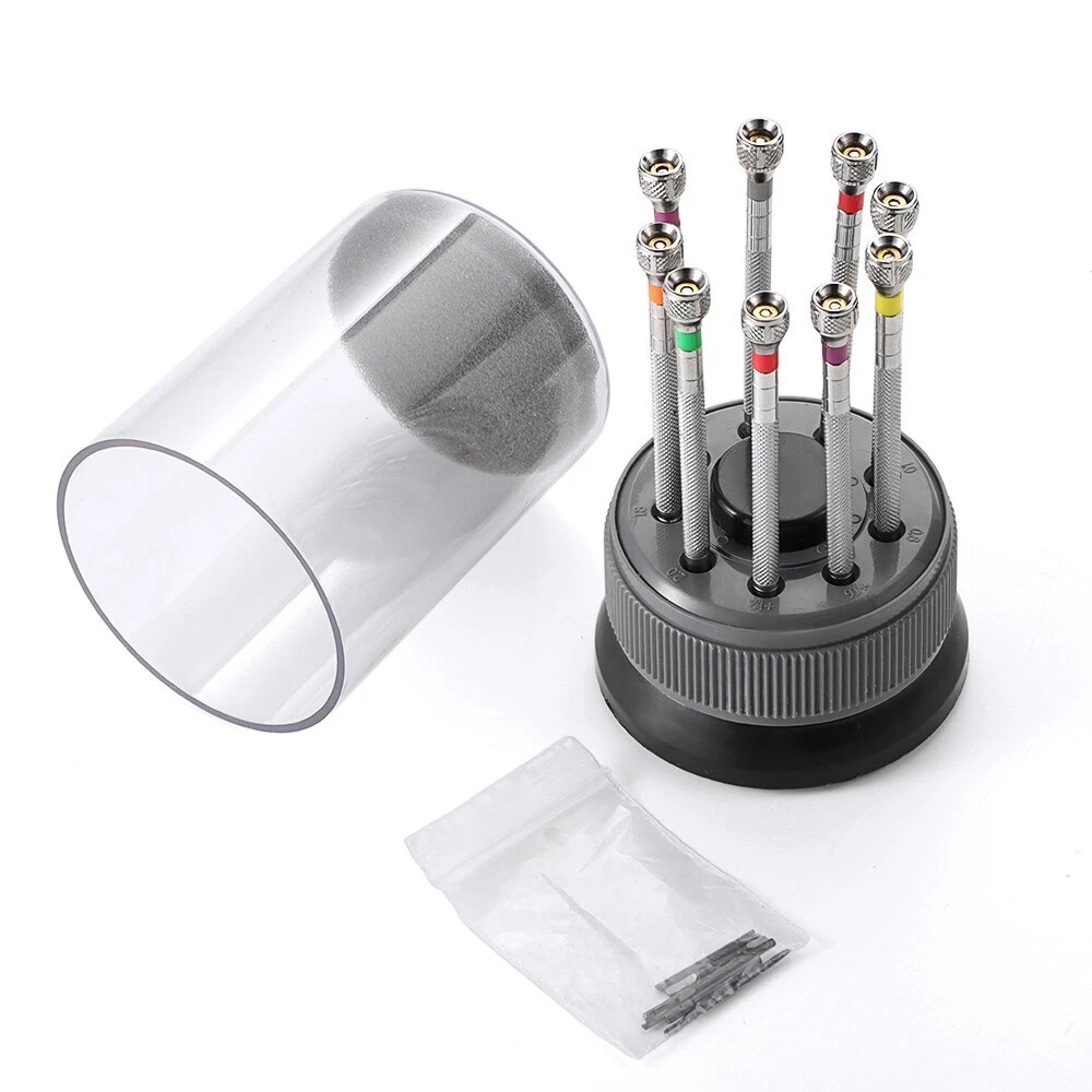 9PC Watch Repair Screwdrivers For Braun Classic Quartz Analog Watches