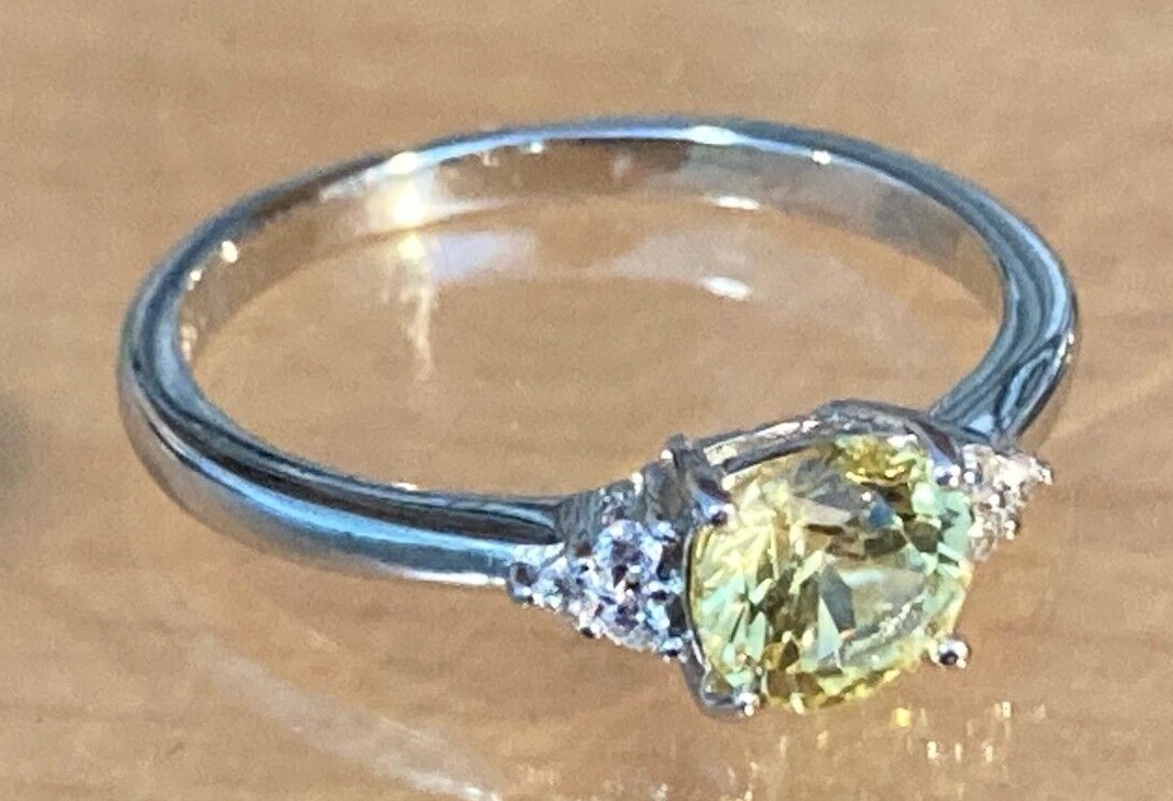 Sapphire & Ruby Rings Solid Silver 14k Gold or Rhodium Finish Sizes 6 to 10 US