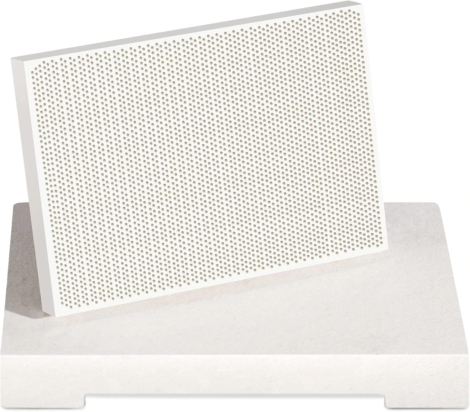 2 Pieces Ceramic Honeycomb Soldering Board Jewelry Block Welding Heat Proof Mat