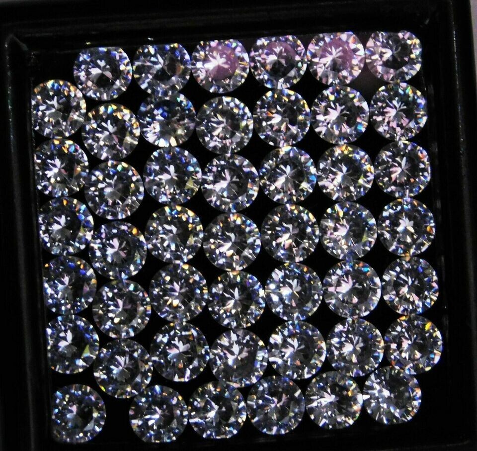 30 PCS Natural Untreated Sapphire Round Cut Gemstone CERTIFIED Lot 5 MM