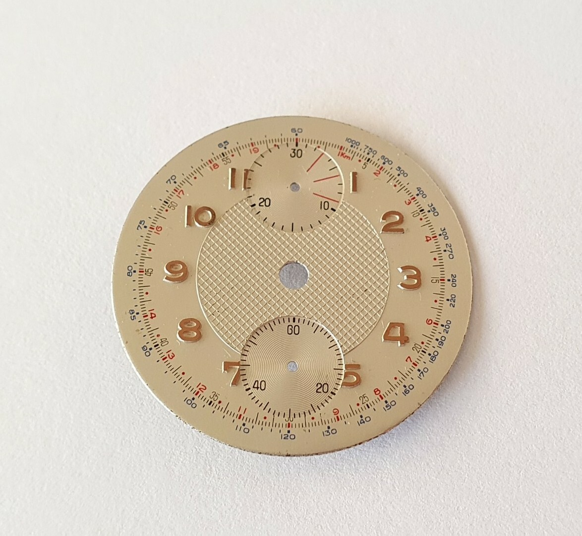 Swiss Made Watch Chronograph Dial 30.70mm Approx