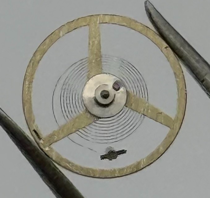 ST 69-21 Balance Wheel Complete And Spring Renata 1609 Watch Movement Parts NOS
