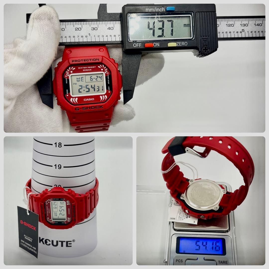 CASIO G-SHOCK DW-5600DA-4JR Red BlackEyePatch Limited Edition