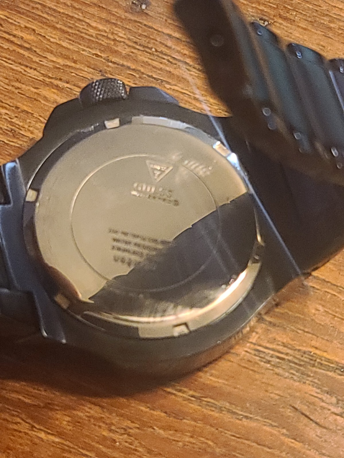 GUESS Men’s U0218G4 Rigor Iconic Blue Waterpro Multi-Function Watch