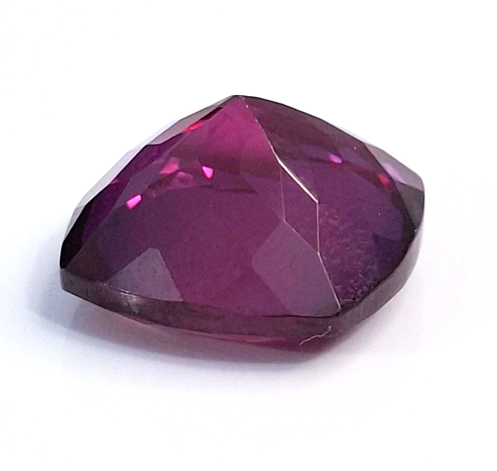Rhodolite Garnet Natural Cushion Cut 14-16 Ct Certified Loose Gemstone TQ012