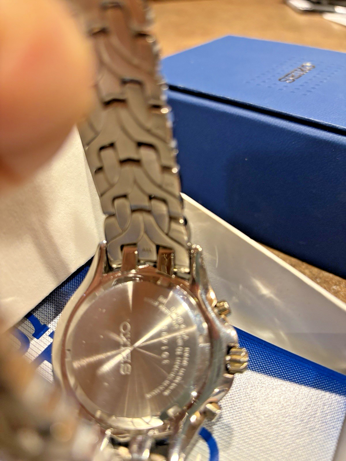Seiko #SSC138 Solar Powered Alarm Chronograph w/new capacitor on Nov. 2025